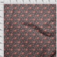 thumbnail image 4 of oneOone Rayon Gray Fabric Florals Sewing Craft Projects Fabric Prints By Yard 56 Inch Wide, 4 of 4
