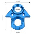 thumbnail image 2 of ALLTIMES For Sur Ron Light Bee S X Key Version Ignition Switch Cover / Mount Plate, Blue Aluminum Alloy, 2 of 11