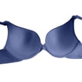 thumbnail image 6 of AHTJRT Women's Full Coverage Bras Supportive Comfy Soft Bralettes Wtih Adjustable Straps Racerbacks Seamless Tshirt Bra Blue L, 6 of 6