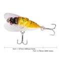 thumbnail image 4 of Anzuelo de pesca Cicada 8 colores colorido forma suave 5cm/6g ANGGREK Otros, 4 of 8
