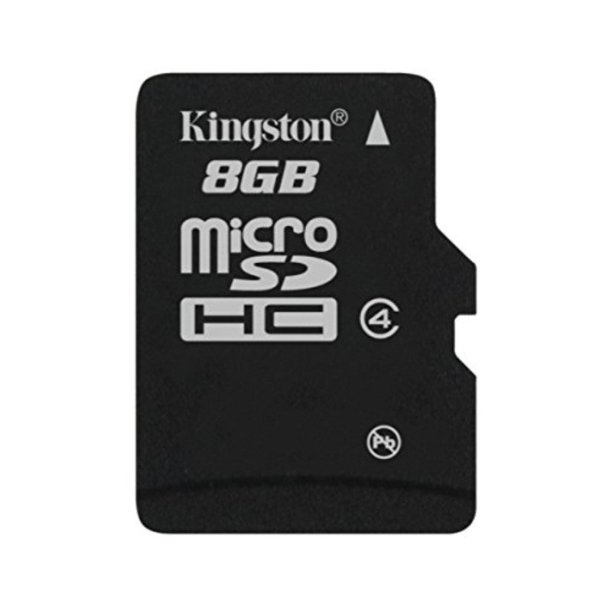 Kingston Digital 8GB microSDHC Class 4 Flash Memory Card SDC4/8GBSP
