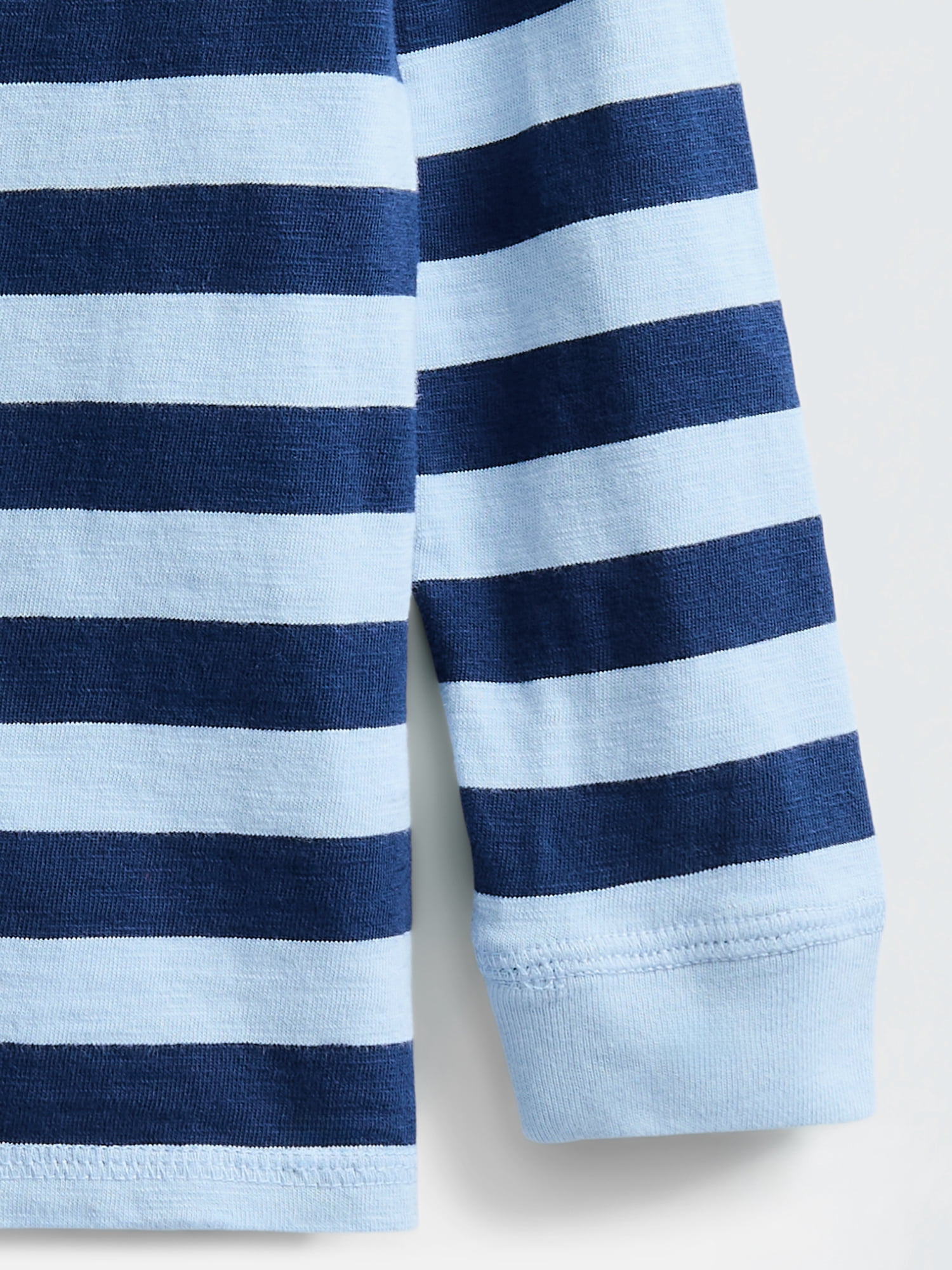 Wonder Nation Toddler Boys Cotton Henley Tee with Long Sleeves, Sizes 18M-5T