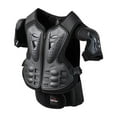 thumbnail image 1 of Traje de motocicleta para niños, accesorio de equipo de conducción, protector de pecho y espalda fácil de usar para ciclismo, motocross y motocross. Negro, 1 of 8