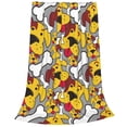 thumbnail image 2 of Pofeuu Cute Dog Print Ultra-Soft Micro Fleece Blanket,for Bed Or Sofa,All Season Throw Blankets Flannel Blanket-50"x40", 2 of 7