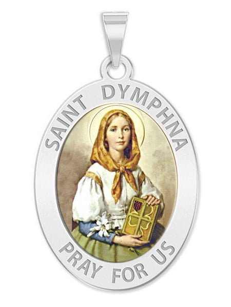 PicturesOnGold.com Saint Leander Religious Medal or Sterling Silver Available in Solid 14K Yellow or White Gold