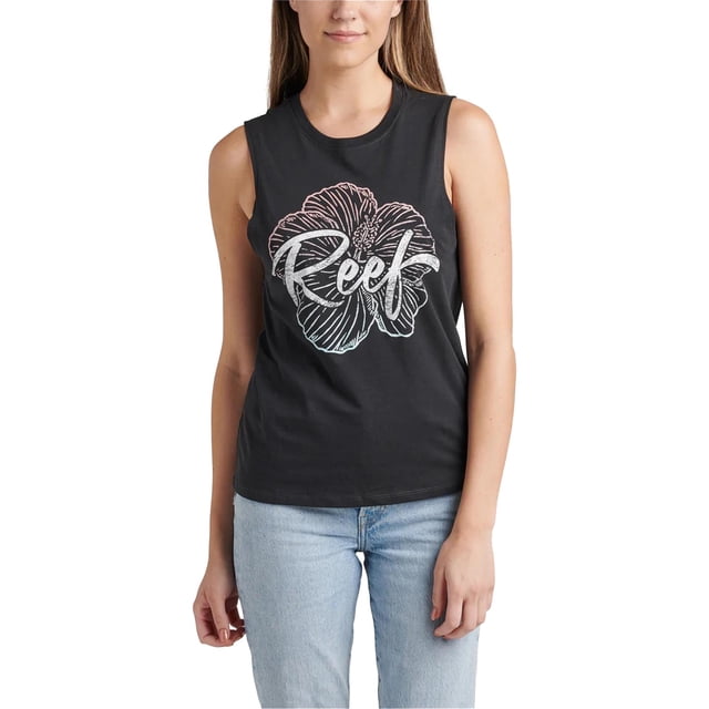 Reef Womens Scarlet Muscle Tank Top, cvr, S