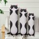 thumbnail image 1 of Shinuoer Almohada Larga De Felpa Para Gato, Almohada Para El Cuerpo Del Gato, Animales De Peluche De Gato Negro, Peluches Suaves, Gatito De Peluche Kawaii, Juguete De Peluche Para Niños Y Novias (Negr, 1 of 5