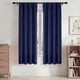 thumbnail image 1 of Blackout Cortinas, Cortinas Oscurecedoras de Habitación 42x72in Juego de 2 Paneles, Cortinas Blackout con Bolsillo para Barra para Recámara y Sala de Estar, Cortinas de Ventana con Aislamiento Térmic, 1 of 7