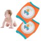 thumbnail image 3 of Rodilleras para bebés, antideslizantes, protectoras para piernas para gatear, unisex, para bebés pequeños, niñas y niños, 3 of 15