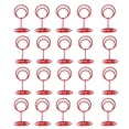 thumbnail image 2 of Dujiujun 20Pcs Heart Round Shape Table Number Holders Tables Cards Stand Name Menu Clips Wedding Anniversary Decor, 2 of 8