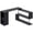 Black, variant on HOMCOM 55" L-Shaped Desk 360° Rotating Corner Computer Desk for Home Office