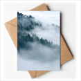 thumbnail image 1 of Fog Forest Mountain Sky Cloud Greeting Cards You are Invited Invitations, 1 of 3