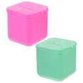 thumbnail image 4 of HINTRMENT 2Pcs Small Container for Salad Dressing Silicone Transportation Cups with Lids, 4 of 5
