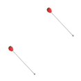 thumbnail image 4 of Justharion Stirrer Stirring Rod Silicone Long Handle Bar Tool Restaurant Cafe Red Strawberries 2Set, 4 of 6