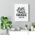 thumbnail image 5 of Scripture Walls  Love Your Enemies Luke 6:35 Bible Verse Canvas Christian Wall Art Ready to Hang Unframed, 5 of 12