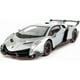 thumbnail image 1 of Diecast Car for Lamborghini Veneno Model Car 1/24 Scale Sports Toy Vehicle Door Can be Opened Toy Car Front Wheel Steerable (Gray), 1 of 4