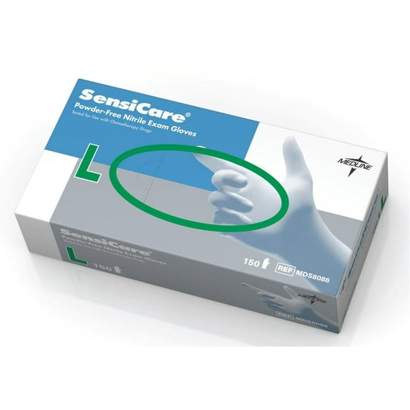 SensiCare Nitrile Exam Gloves - MDS8086