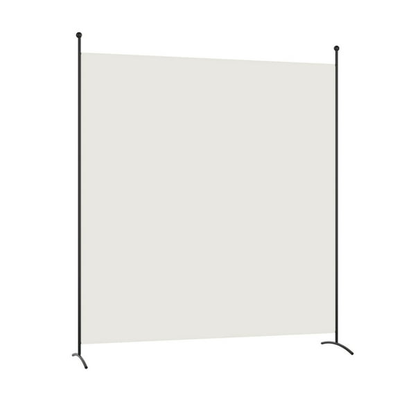 Gymax Single Panel Room Divider Privacy Partition Screen for Office Home Beige