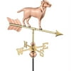 Good Directions Labrador Retriever Pure Copper Garden Weathervane with Garden Pole by Polished Copper w/ Garden Pole, Copper