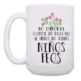 thumbnail image 2 of ThisWear Regalos Para Papa Mama Al Menos No Tienes Ninos Feos Mama Tazas 2 Pack 15oz Coffee Mugs Cups White, 2 of 4