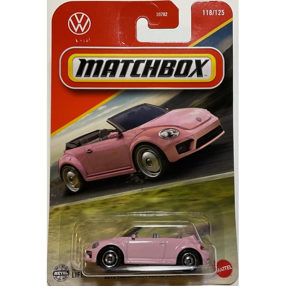Miniatura metálica coleccionable Volkswagen Beetle Convertible 2019