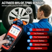 Autel MaxiTPMS TS508WF TPMS Relearn Tool Upgrade of TS508 TS408 TPMS Tool Activate/Relearn All Sensors Program Autel Sensors TPMS Reset/Diagnosis Read/Clear TPMS Code Free Lifetime Update