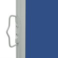 thumbnail image 3 of vidaXL Patio Retractable Side Awning 80x300 cm Blue, 3 of 5