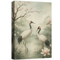 thumbnail image 6 of Canvas Print Crane Wall Art Zen Bird Decorative for Living Room Bedroom - 12"x18", 6 of 8