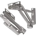 thumbnail image 1 of 1 Pair 80 Degree Cabinet Hinge Full Hinge Lid Furniture Base Spring Hinge, 1 of 5