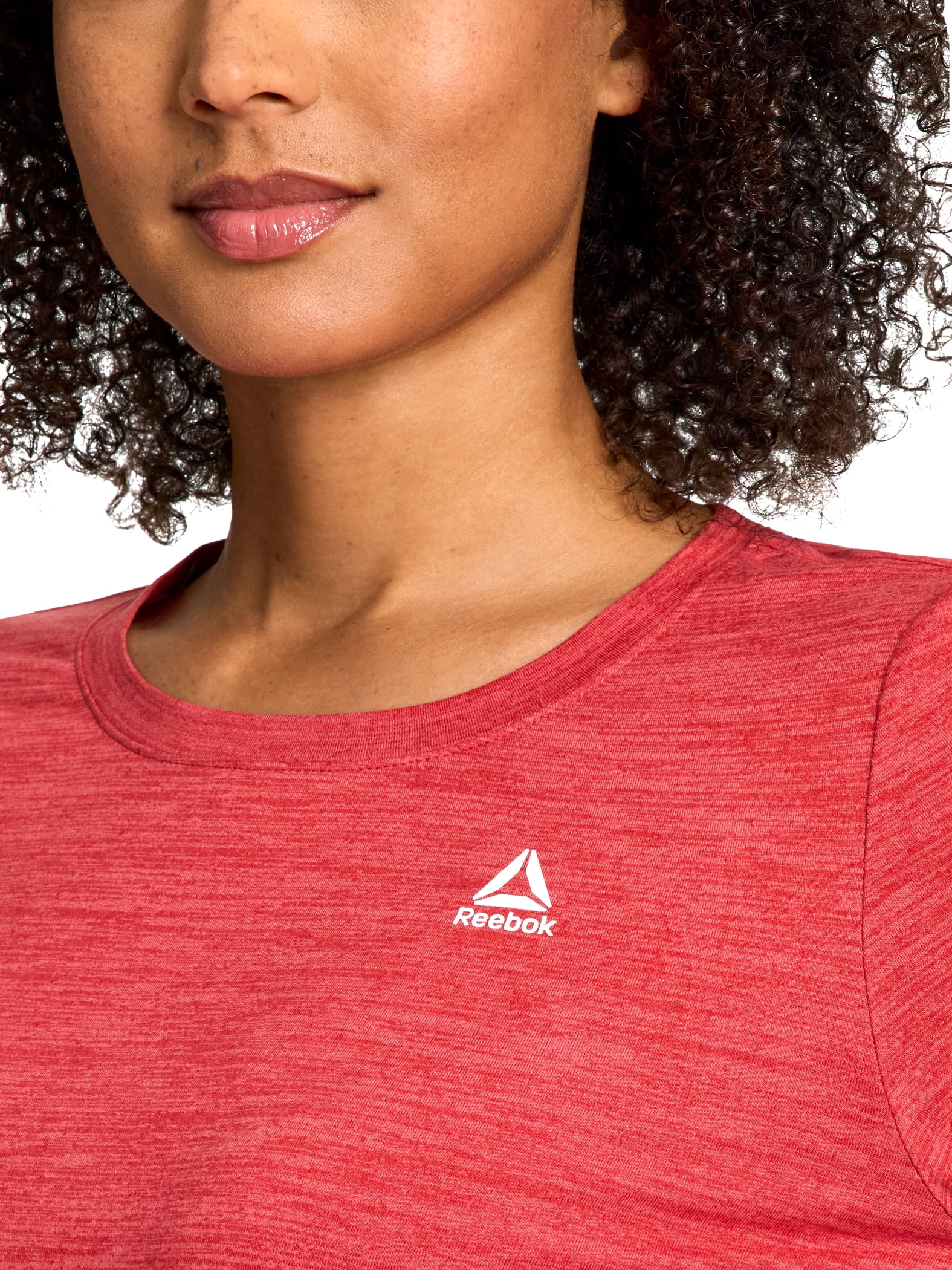 Reebok Women's and Women's Plus Legacy Core Knit Performance Long Sleeve Shirt, Sizes XS-4X