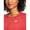 thumbnail image 4 of Reebok Women's and Women's Plus Legacy Core Knit Performance Long Sleeve T-Shirt, Sizes XS-4X, 4 of 5