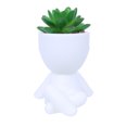 thumbnail image 2 of Hbdhejl Lazy Man'S Mini Planter With Dummy Easy Care Decorative Pots, 2 of 4