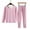 Pink, variant on Plus Size Seamless Thermal Underwear for Women Long Sleeve Base Layer Top & Buttom Long Johns Thermal Suit L-4XL