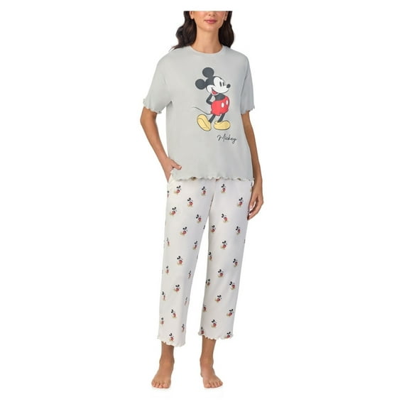 Character Short Sleeve and Pant Pajama Set Mickey Small