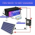 thumbnail image 6 of 12V LiFePO4 Battery Pack 200Ah 100A BMS for Golf Cart Marine RV Solar System, 6 of 9