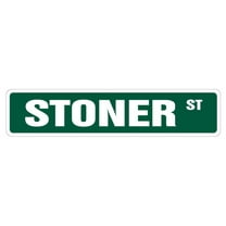 SignMission A-18-SS-Stoner Stoner Aluminum Street Sign