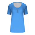 thumbnail image 4 of SDNall T-shirt Col Rond à Manches Courtes à Col Rond pour Femme, 4 of 9