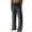 Dark Gray, variant on RKSTN Men's Pants Cotton and Linen Elastic Waist Breathable Yoga Pants Comfortable Soft Beach Casual Solid Color Lace-up Trousers Full Length Pants