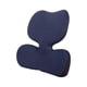 thumbnail image 3 of Almohada de apoyo lumbar, almohada para dormir de oficina, almohada trasera para silla, para juegos de coche Ch Azul oscuro Yinane cojín de espalda, 3 of 8