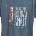 thumbnail image 3 of The Nightmare Before Christmas - Holiday Spirit In My Bones - Women's Short Sleeve Graphic T-Shirt, 3 of 5