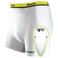 thumbnail image 1 of Ropa interior deslizante de compresión Franklin Sports para adultos, blanca, 1 of 6
