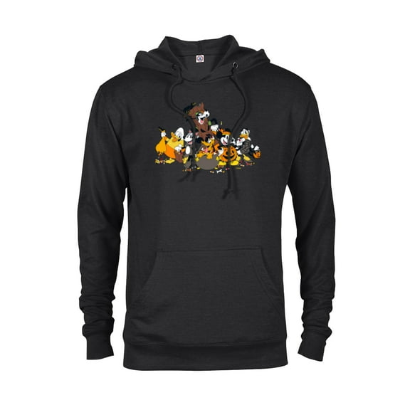 Disney Mickey Mouse and Friends Spooky Halloween Costumes - Pullover Hoodie for Adults - Customized-Black