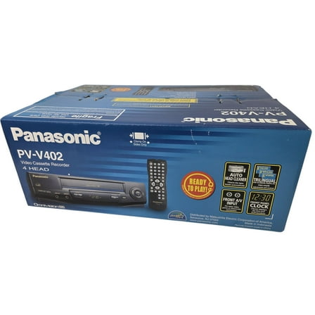 Panasonic PV-V402 VCR VHS Player