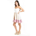 thumbnail image 2 of Vestido tricolor Roman Fashion /Juvenil, 85113 (Blanco /beige /mauve) beige M, 2 of 6