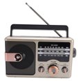 thumbnail image 1 of Radio Portable Pleine Bande AM SW, Haut-Parleur Bluetooth à Piles Récepteur Radio Pleine Bande, Radio de Diffusion Stockage Carte Mémoire Lecteur de Musique Multifonctionnel, 1 of 7