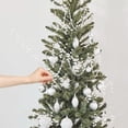 thumbnail image 4 of 10 Pack Christmas Artificial Glitter Berry Stem Ornaments, 17 Inches Artificial Christmas Picks for Christmas Tree Ornaments,Christmas Picks for Christmas Tree Decorations and Home Decor(White), 4 of 9