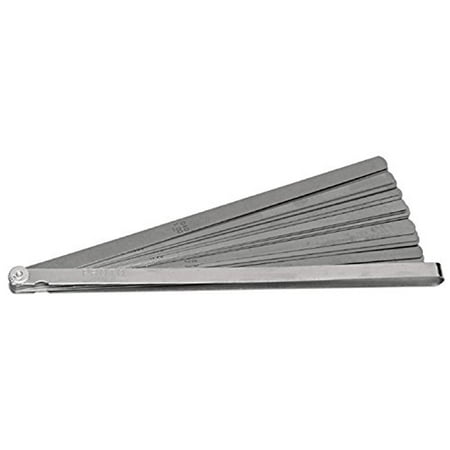 Heavy Duty Easy to Use 25 Blade Long Feeler Gauge Set 0 5 x 12 by Stanley