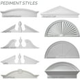 thumbnail image 3 of Ekena Millwork 62 3/8"W x 20"H x 3 5/8"P Scroll Urn Pediment, 3 of 14