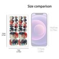 thumbnail image 3 of AYA Toe Nail Wraps Art Stickers Self Adhesive Tools Tips Polish Nail, 3 of 3