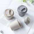 thumbnail image 2 of CNKOO Boîte de Rangement pour Ufs de Beauté en Forme de Tasse Boc Portable Anti-Moisissure Porte-Éponge, 2 of 10